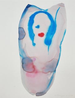 Femme nue  - Encre figurative contemporaine  Peinture, Nouveau Expressionnisme