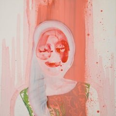 Madonna - Peinture à l'huile figurative contemporaine, Nouveau Expressionnisme