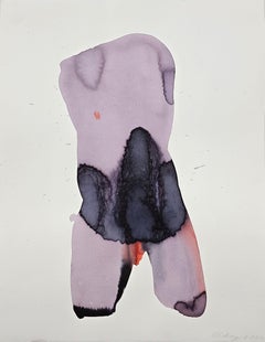 NUDE 01, 2022  -  Contemporary Figurative Ink  Painting, New Expressionism