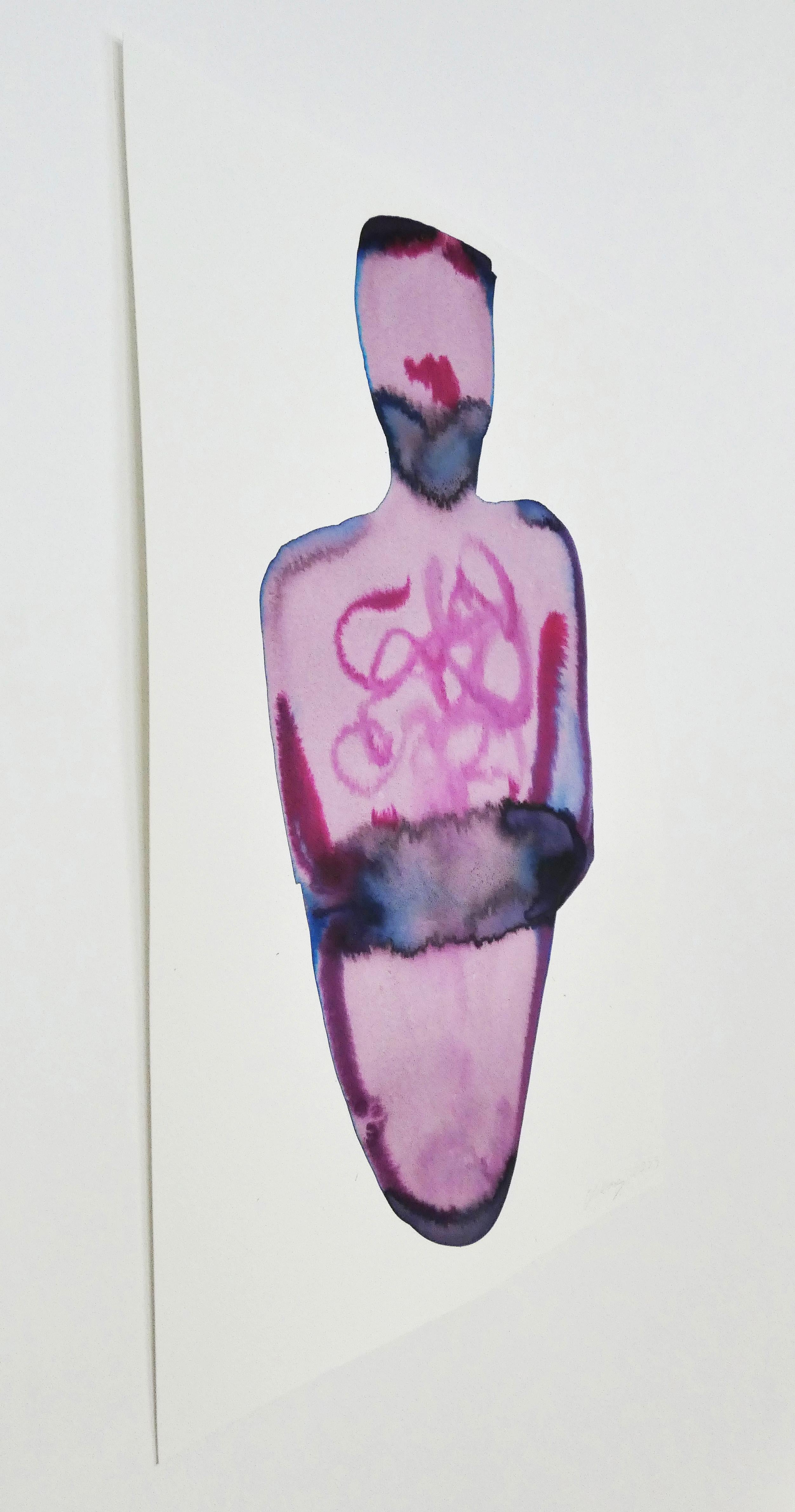 NUDE 03 - Tinta Figurativa Contemporánea  Pintura, Nuevo Expresionismo 2