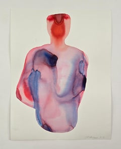 Torso 02 - Pintura Figurativa Contemporánea a Tinta, Nuevo Expresionismo