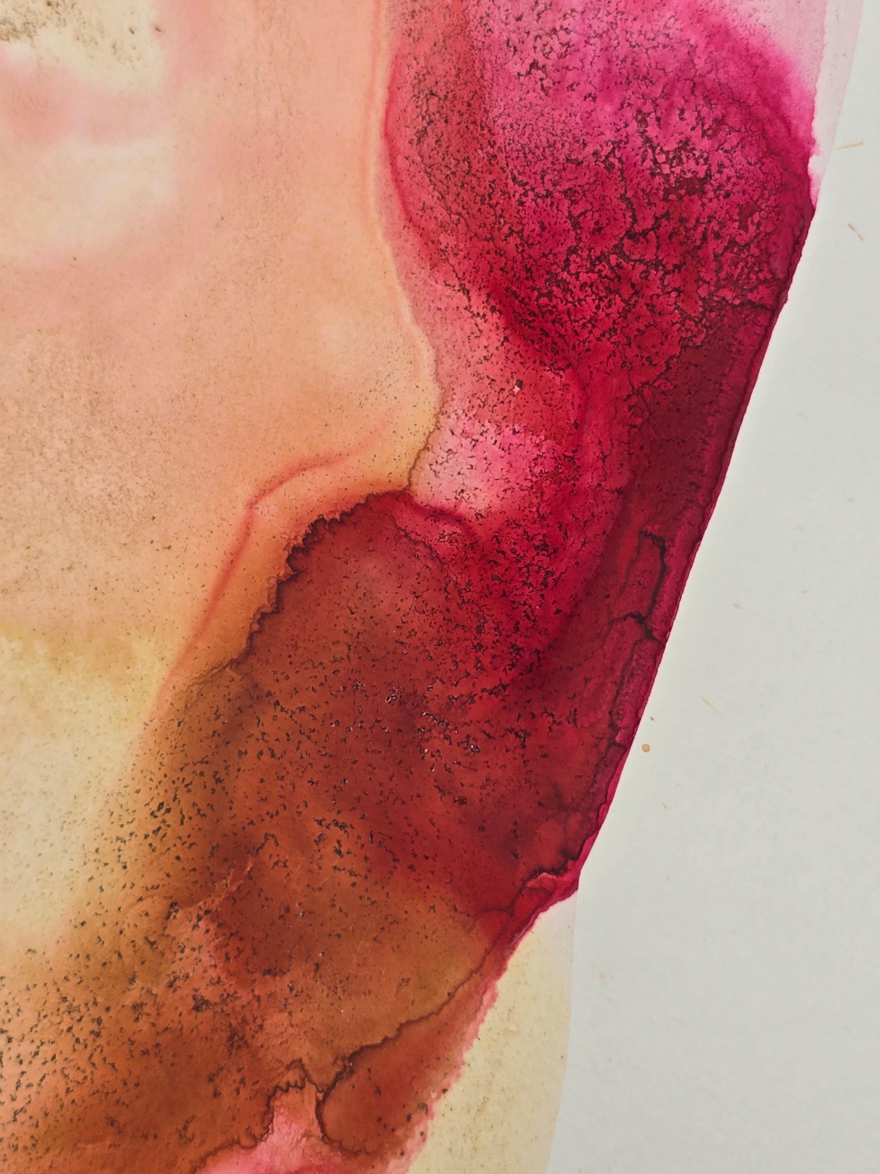 Torso 03 - Zeitgenössische figurative Tuschemalerei, Neuer Expressionismus im Angebot 6