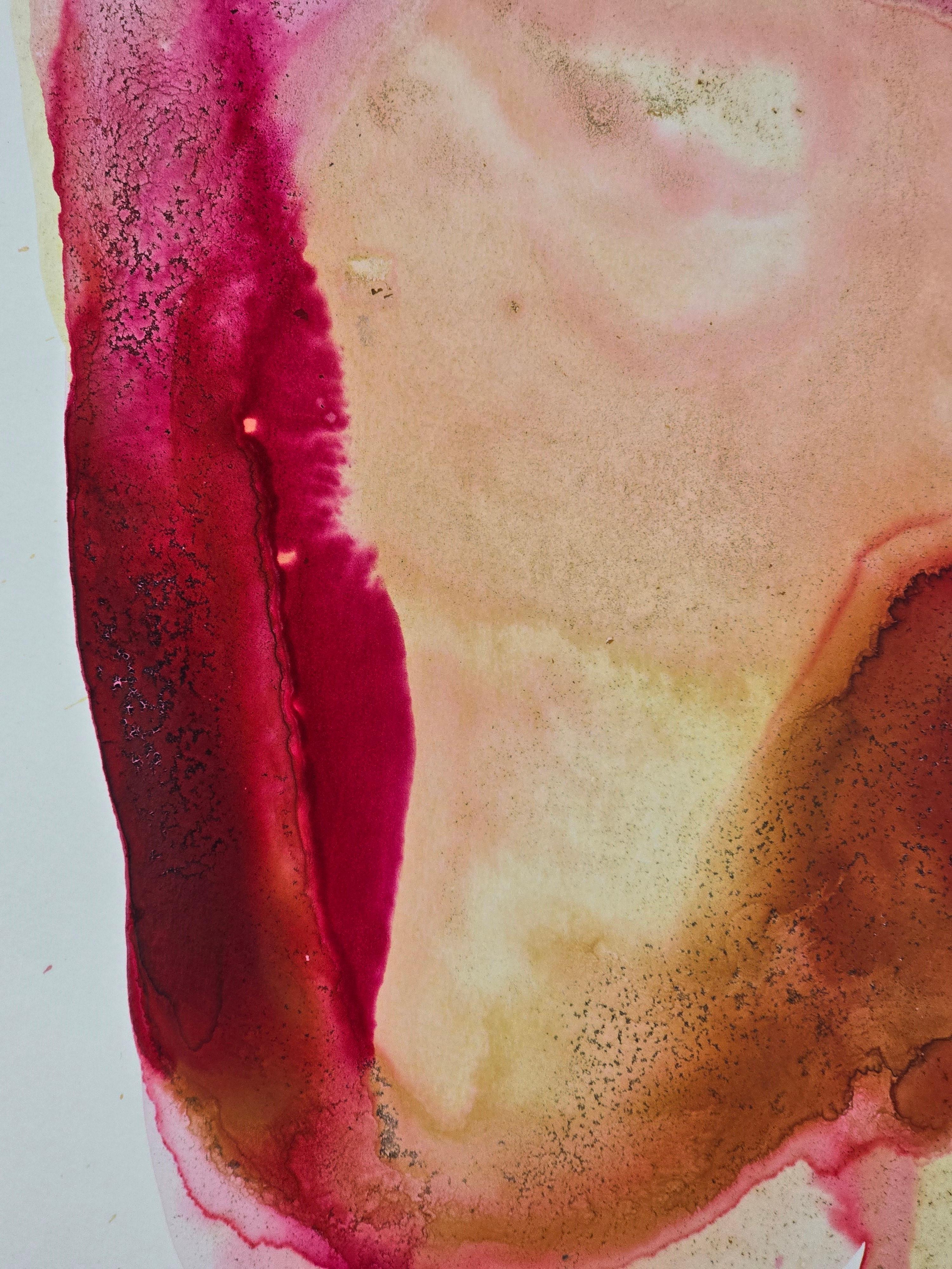 Torso 03 - Zeitgenössische figurative Tuschemalerei, Neuer Expressionismus im Angebot 7