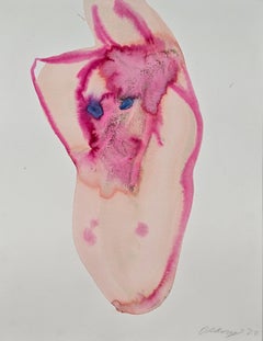 Torso 05 - Contemporary Figurative Ink Painting, New Expressionism