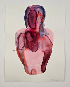 Torso ( Relección ) - Pintura Figurativa Contemporánea en Tinta, Nuevo Expresionismo