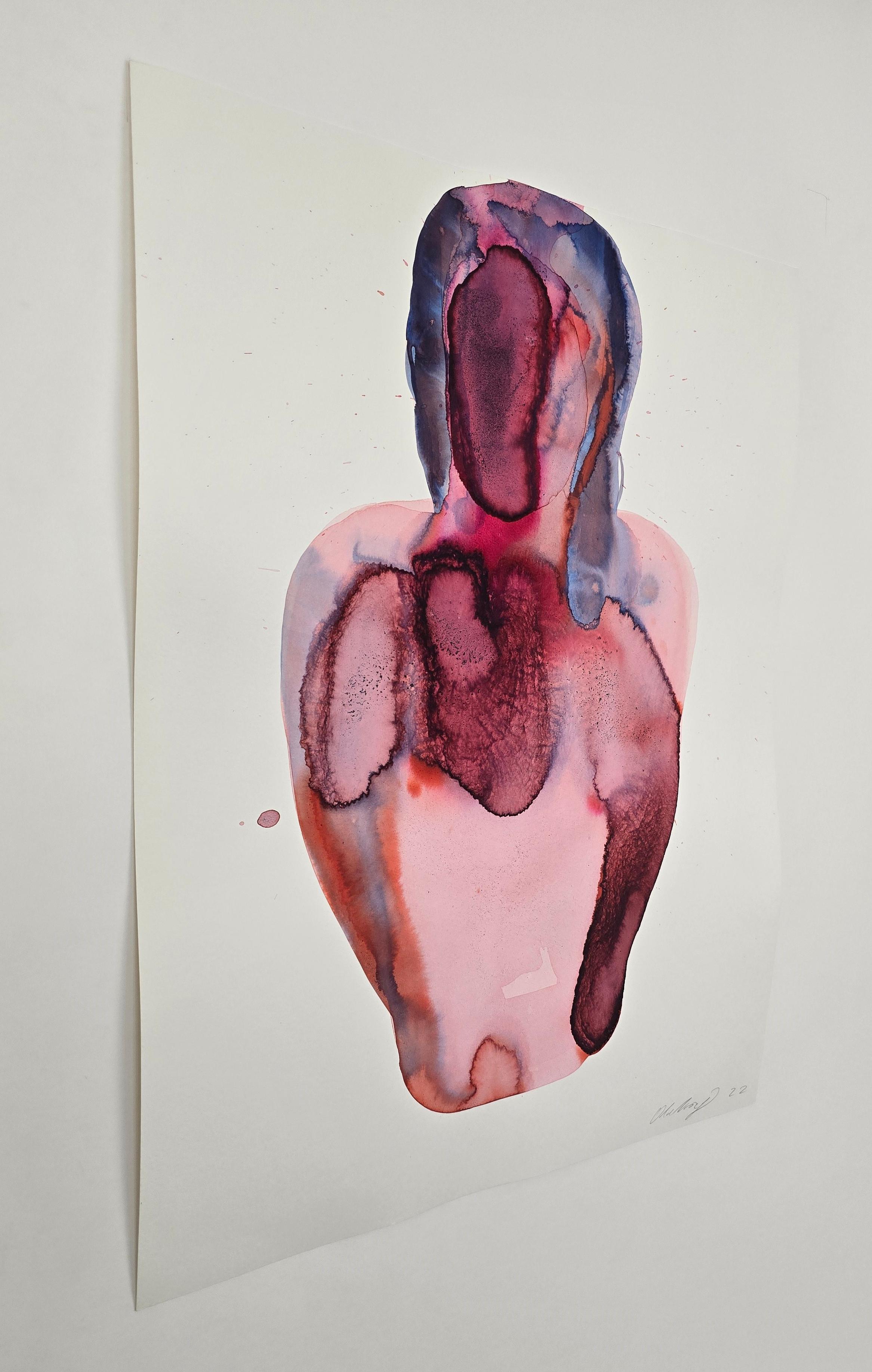 The artwork on paper will be sent unframed to you.

Maciej Olekszy was born in 1982, Poland. Graduated from the Academy of Fine Arts in Poznan,  Poland in 2007. Faculty of Painting in the studio of Professor Jan Świtka. He made his debut in 2009,