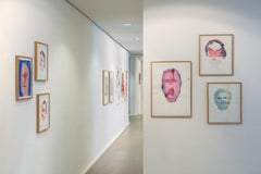 Unbetitelt 03  - Zeitgenössische figurative Aquarellmalerei, Neuer Expressionismus