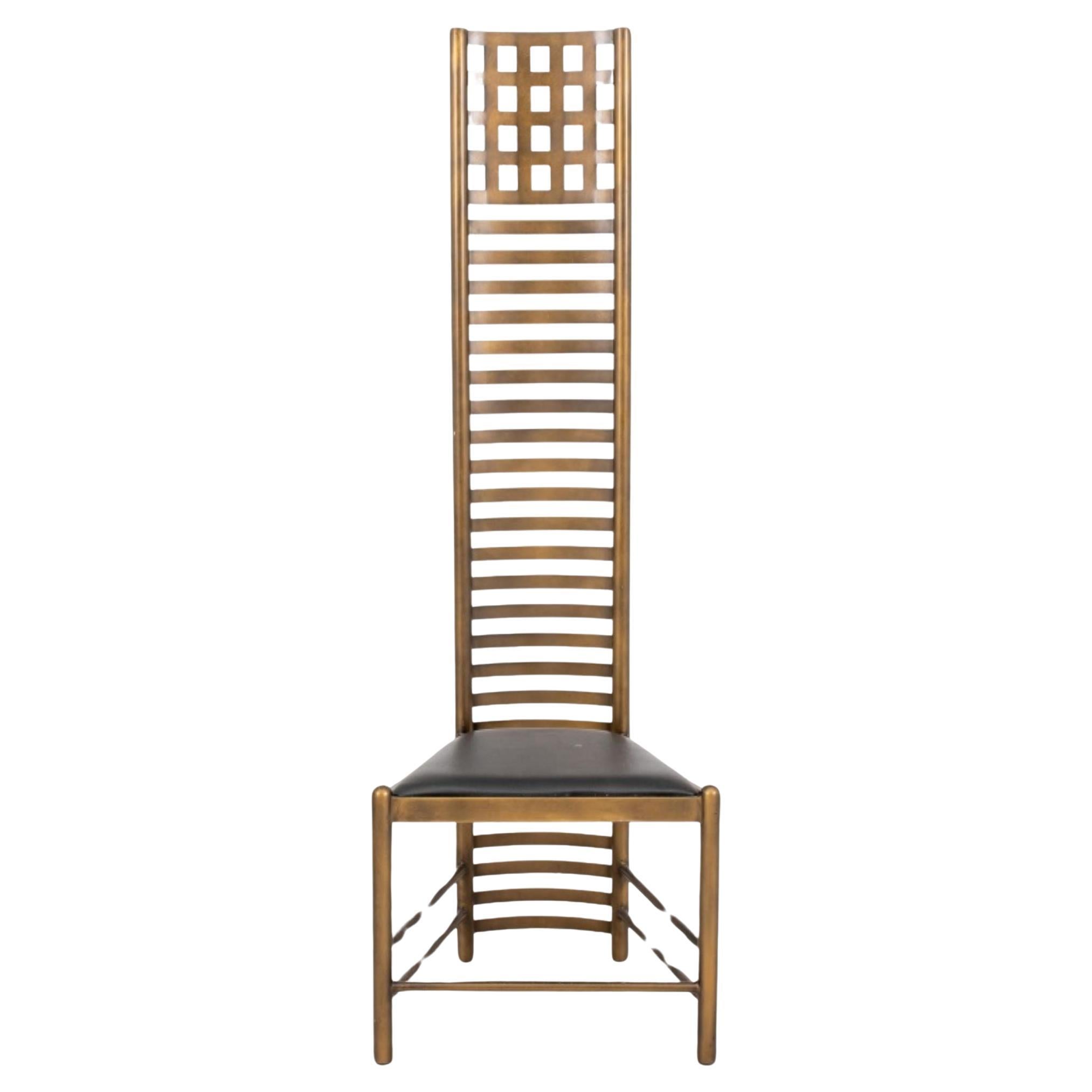 Macintosh Style "Hill House" Ladderback Chair