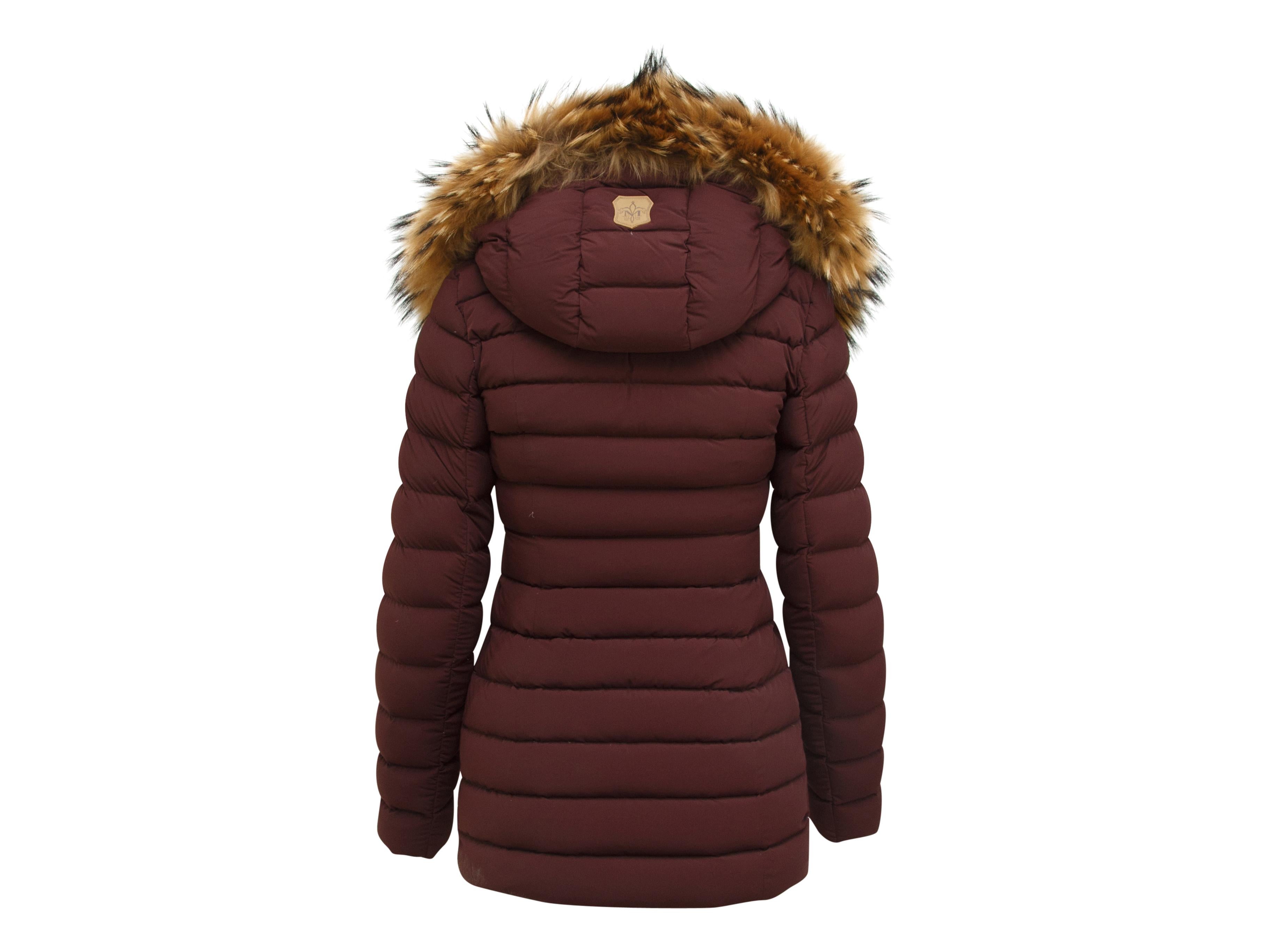 burgundy mackage