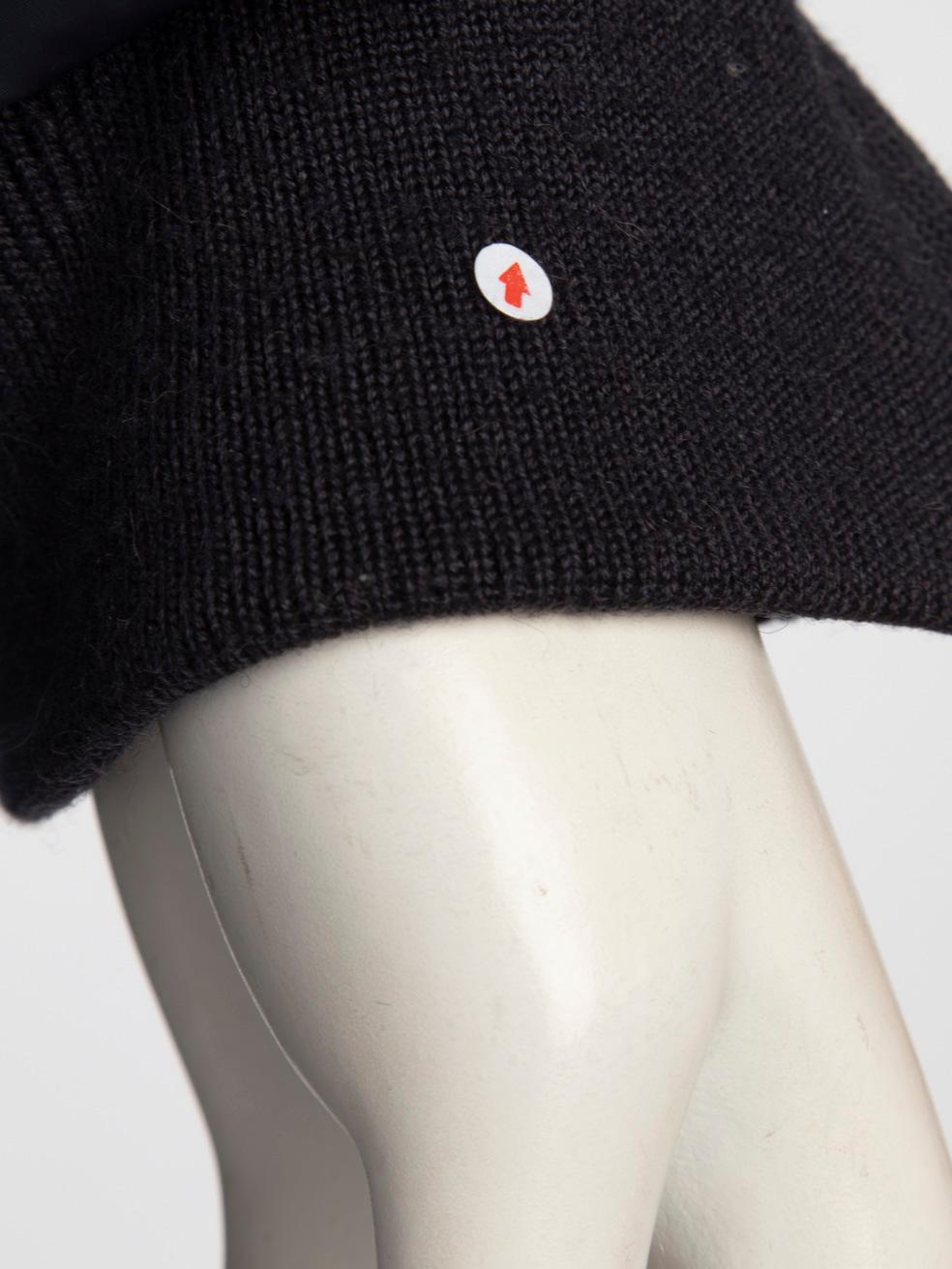 Mackage Navy Cappotto con cappuccio in pelliccia di procione Taglia M in vendita 1