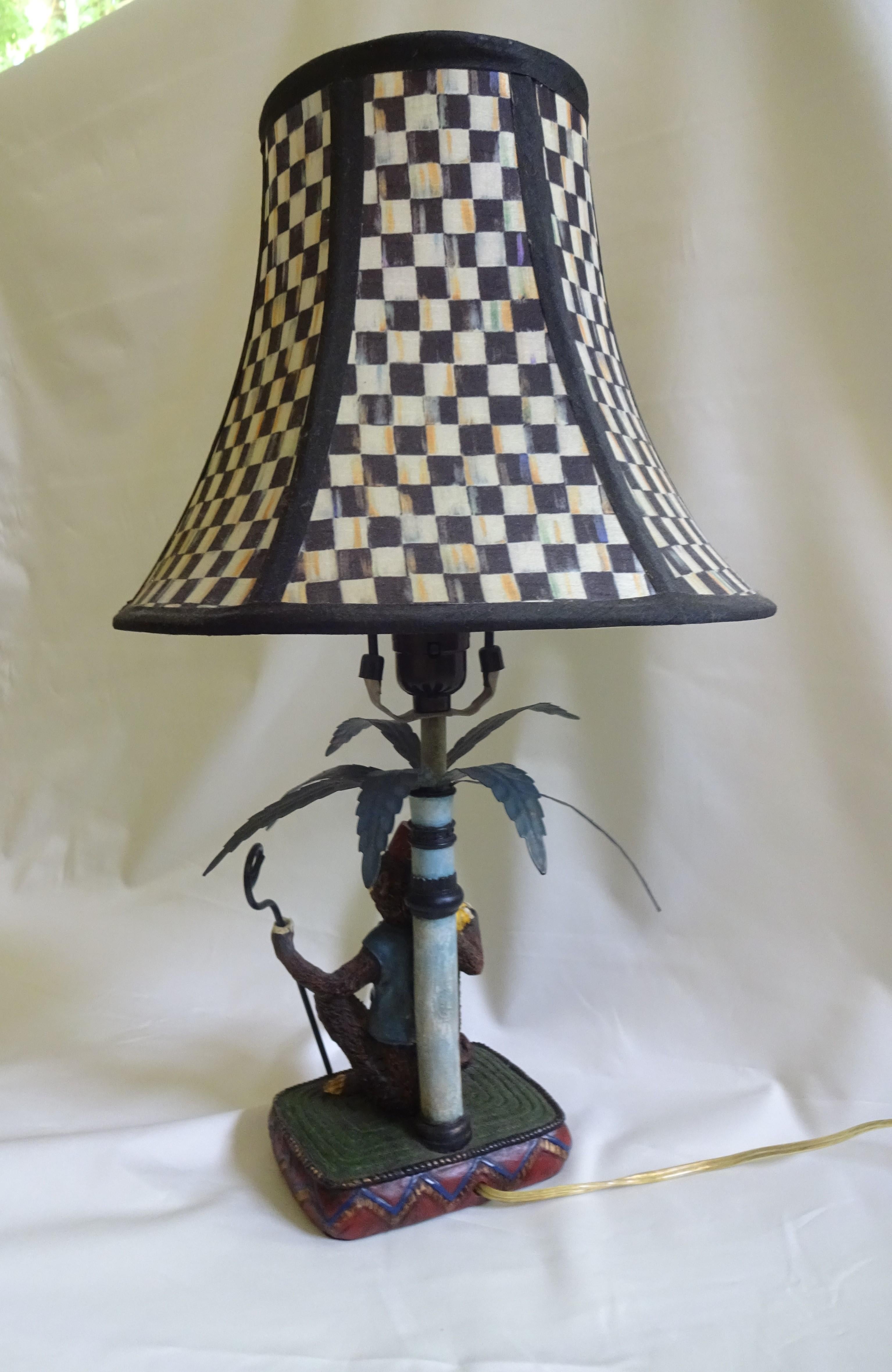 Hand-Painted Mackenzie Child, Table Lamp