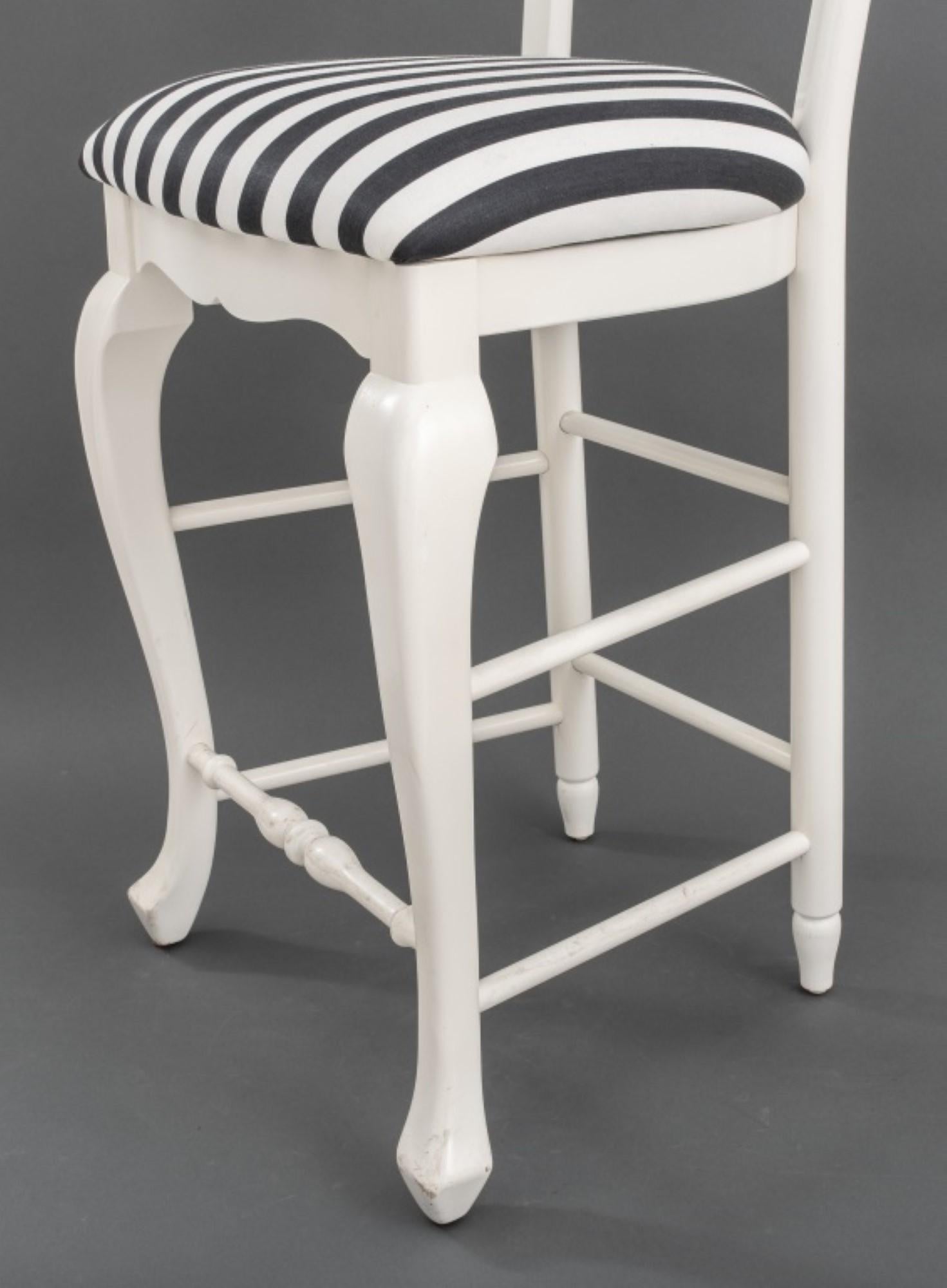 American MacKenzie Childs Freckle Fish Bar Stool For Sale