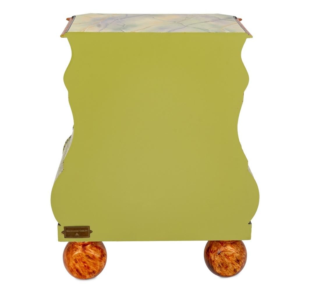 MacKenzie-Childs Hand Painted Decorated Chest of Drawers 1