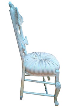 MacKenzie-Childs Perlglanz "Fantasy Fish" Akzentstuhl