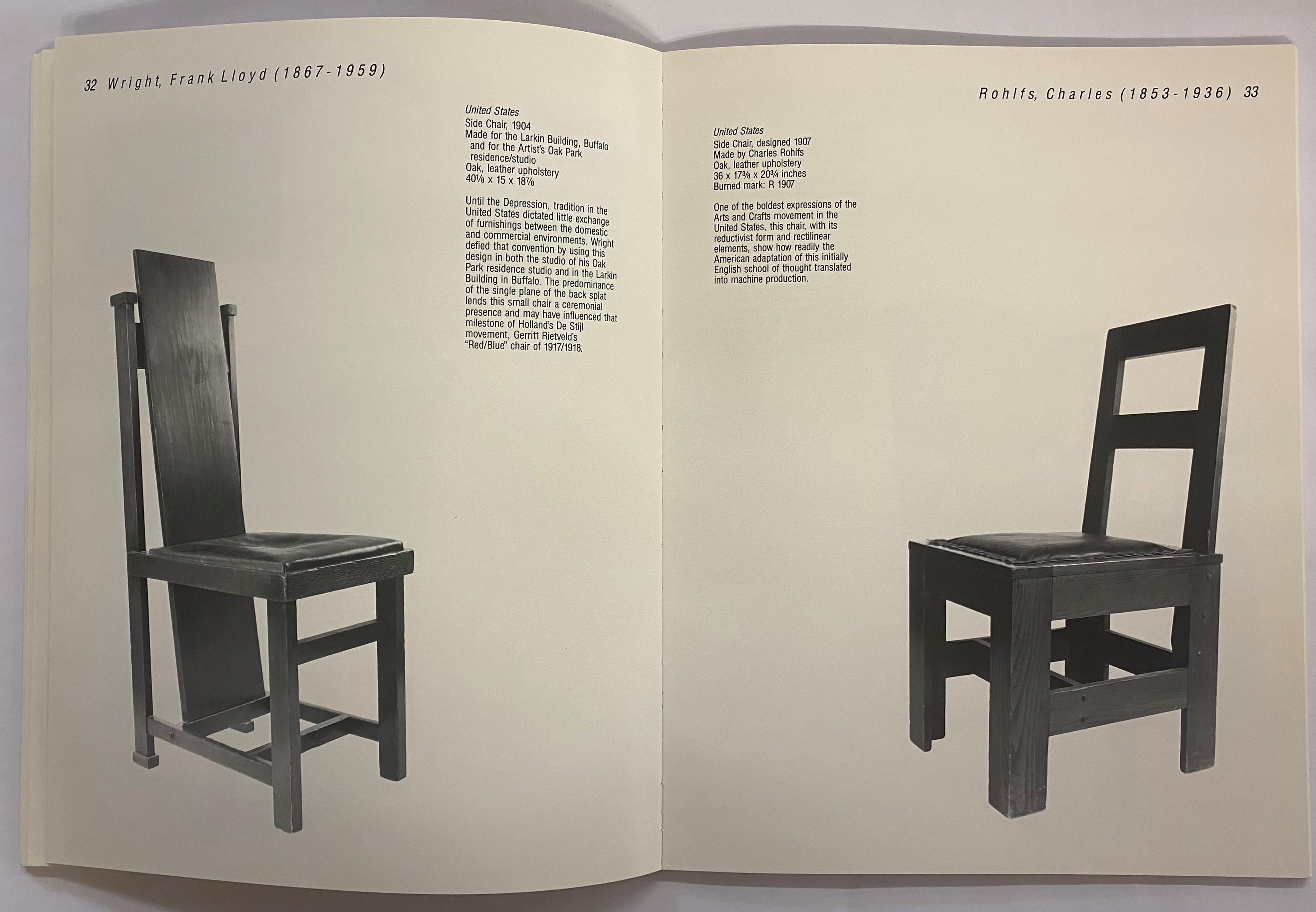Mackintosh to Mollino: Fifty Years of Chair Design by Derek E. Ostergard (Book) For Sale 6