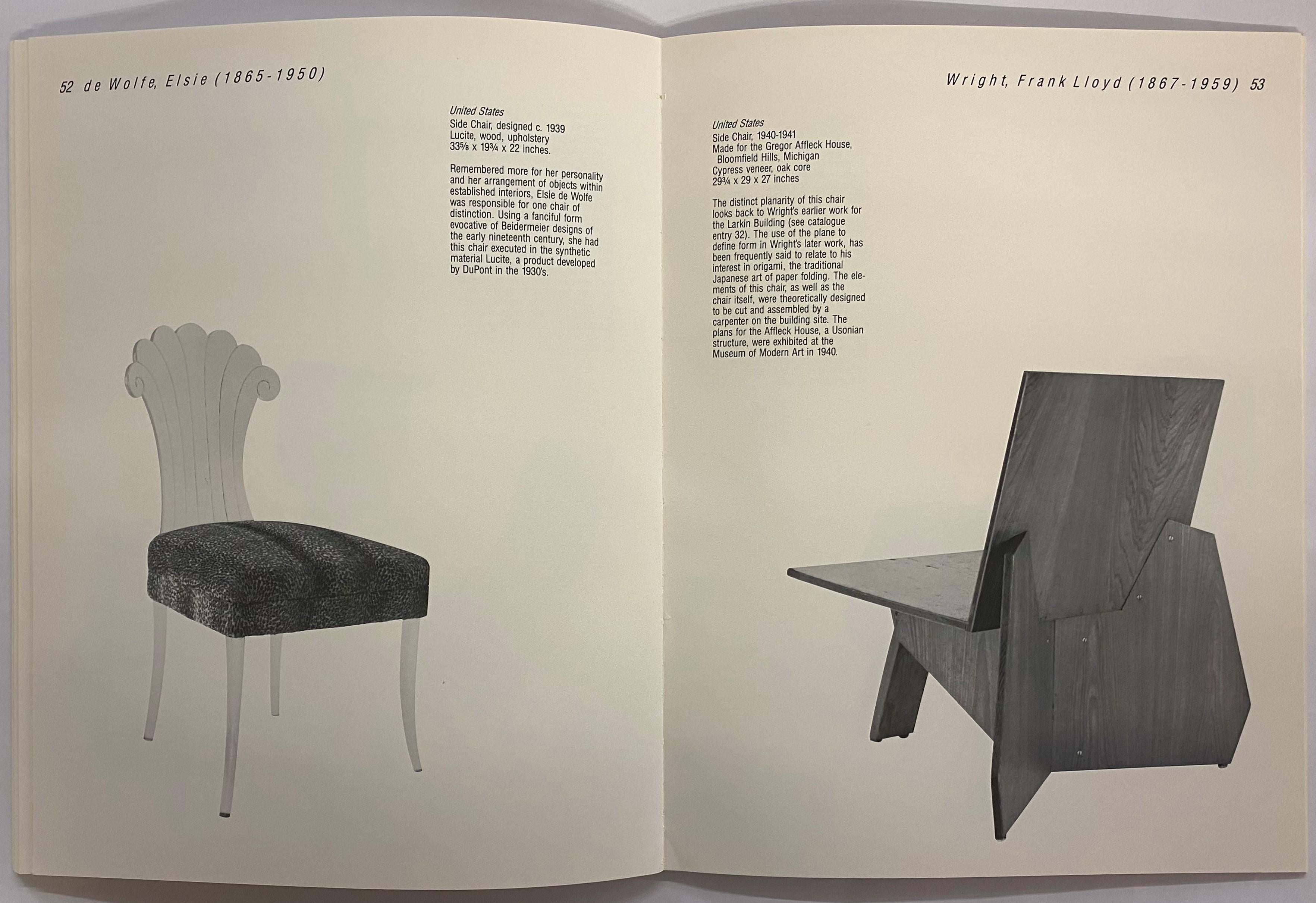 Mackintosh to Mollino: Fifty Years of Chair Design by Derek E. Ostergard (Book) For Sale 11