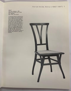 Da Mackintosh a Mollino: Fifty Years of Chair Design by Derek E. Ostergard (Libro)