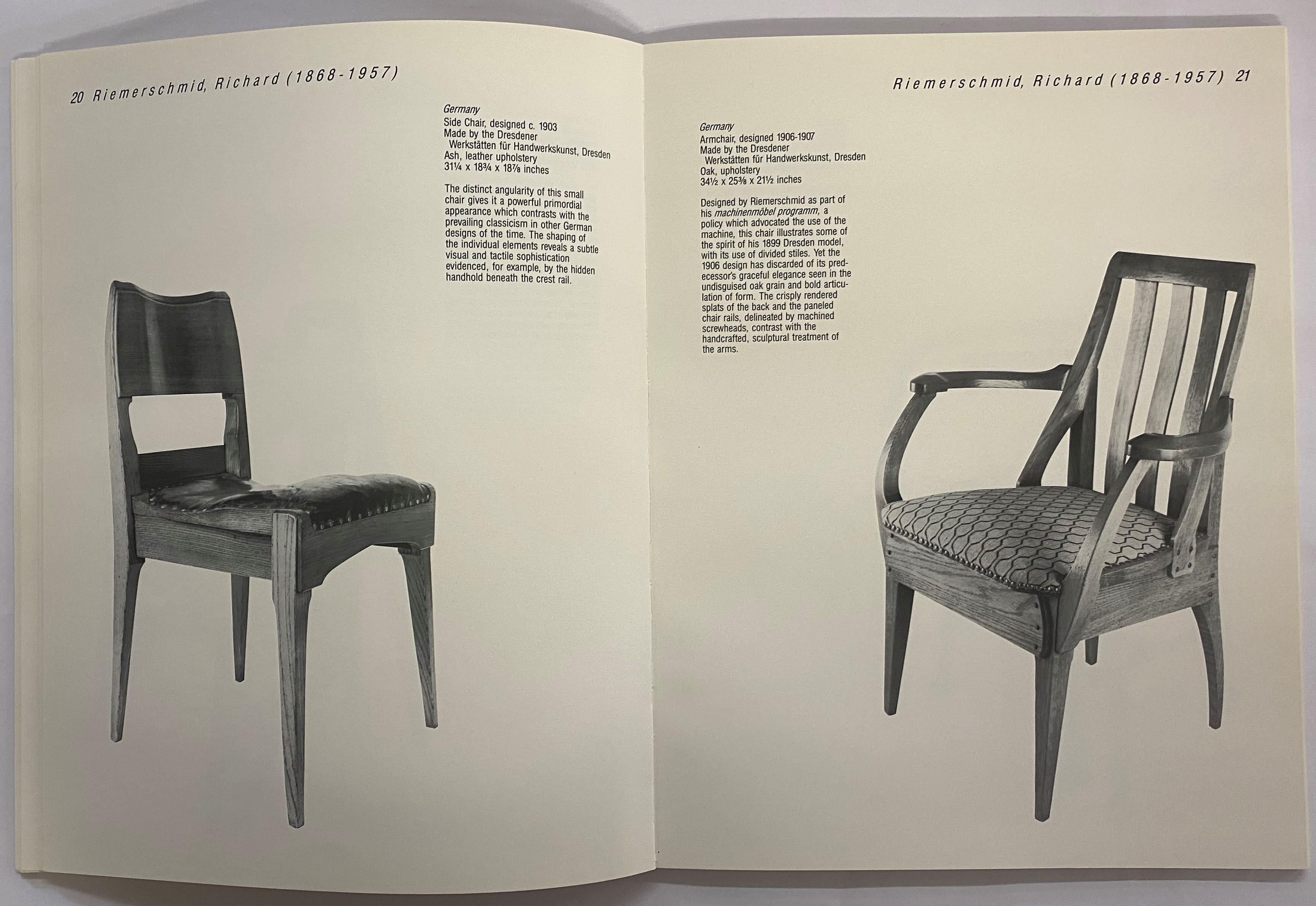 Mackintosh to Mollino: Fifty Years of Chair Design by Derek E. Ostergard (Book) For Sale 3