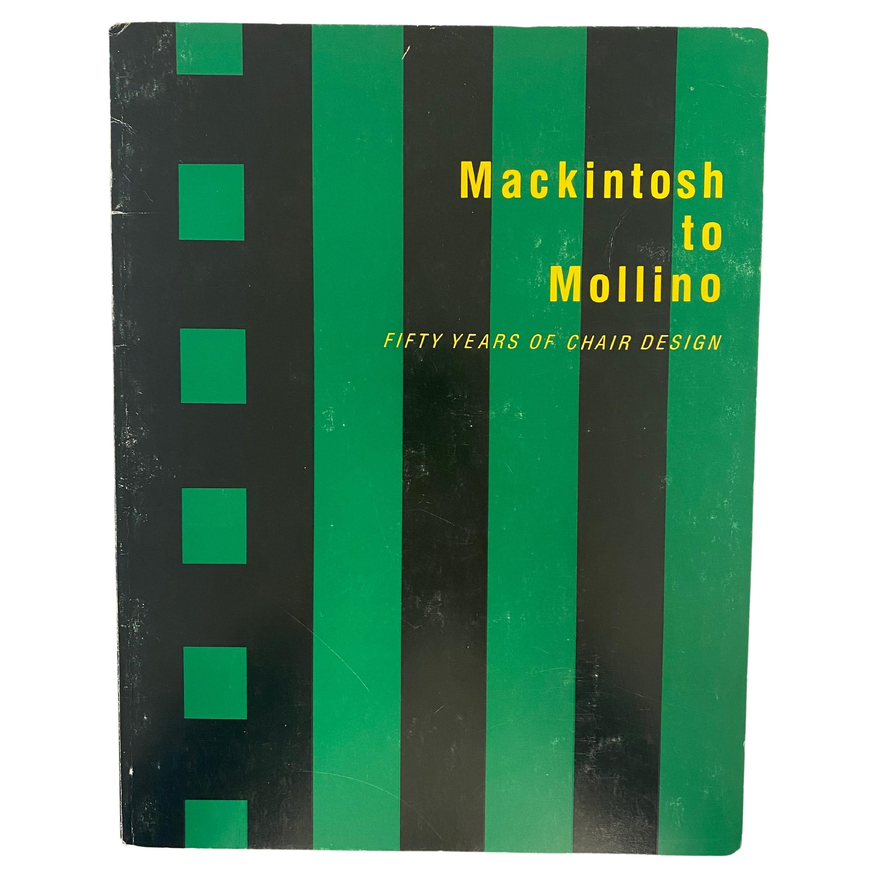 Mackintosh to Mollino: Fifty Years of Chair Design by Derek E. Ostergard (Book) For Sale