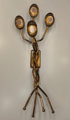 Macomer Brass Casting Wall Sconce