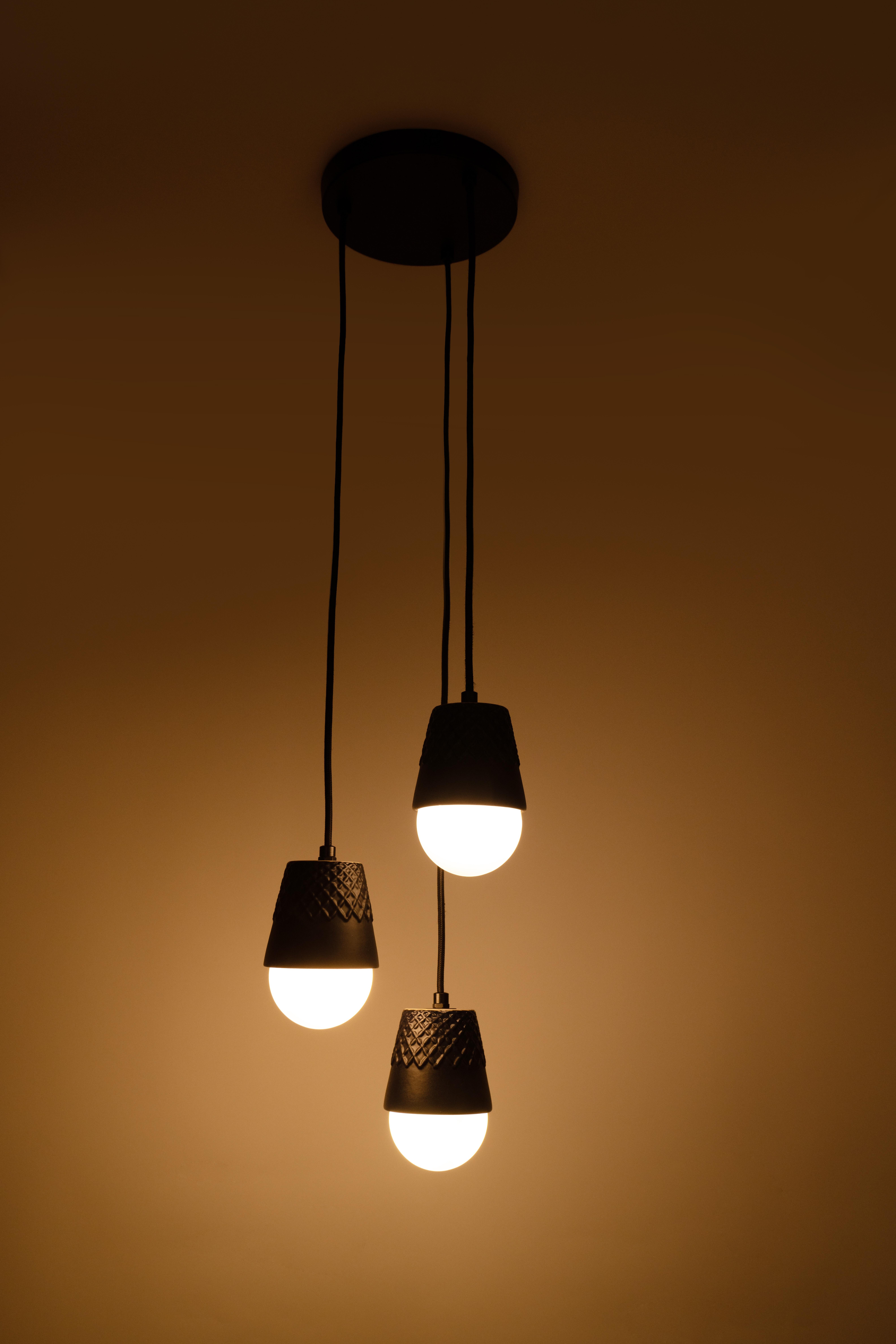 Postmoderno Lampada a sospensione Macrame 01 di Saadia Design in vendita