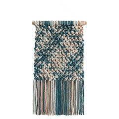 Macrame Wall Hanging, Fiber Art Tapestry Rope Art, PINGUIA#3  - TAMAR SAMPLONIUS