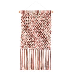 Macrame Wall Hanging, Fiber Art Tapestry Rope Art, PINGUIA#4  - TAMAR SAMPLONIUS