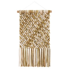 Macrame Wall Hanging, Fiber Art Tapestry Rope Art, PINGUIA#7  - TAMAR SAMPLONIUS