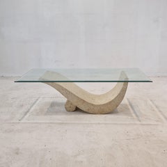 Mactan Stone Coffee or Fossil Stone Table, 1990s