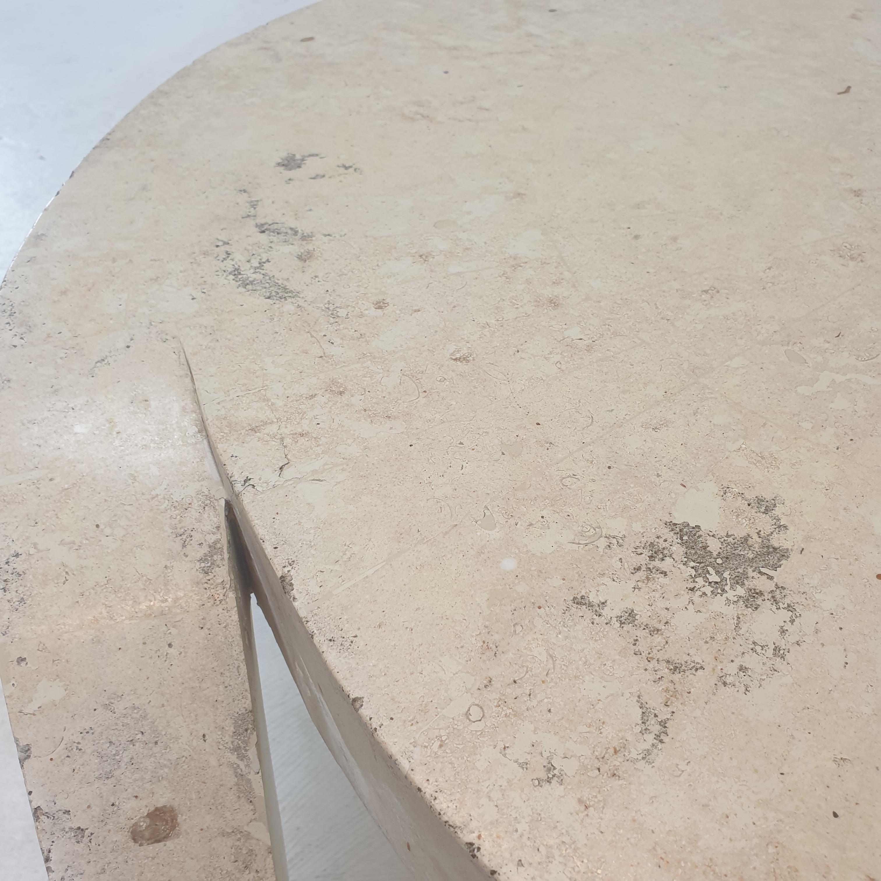 Mactan Stone or Fossil Stone Coffee Table, 1980s For Sale 7