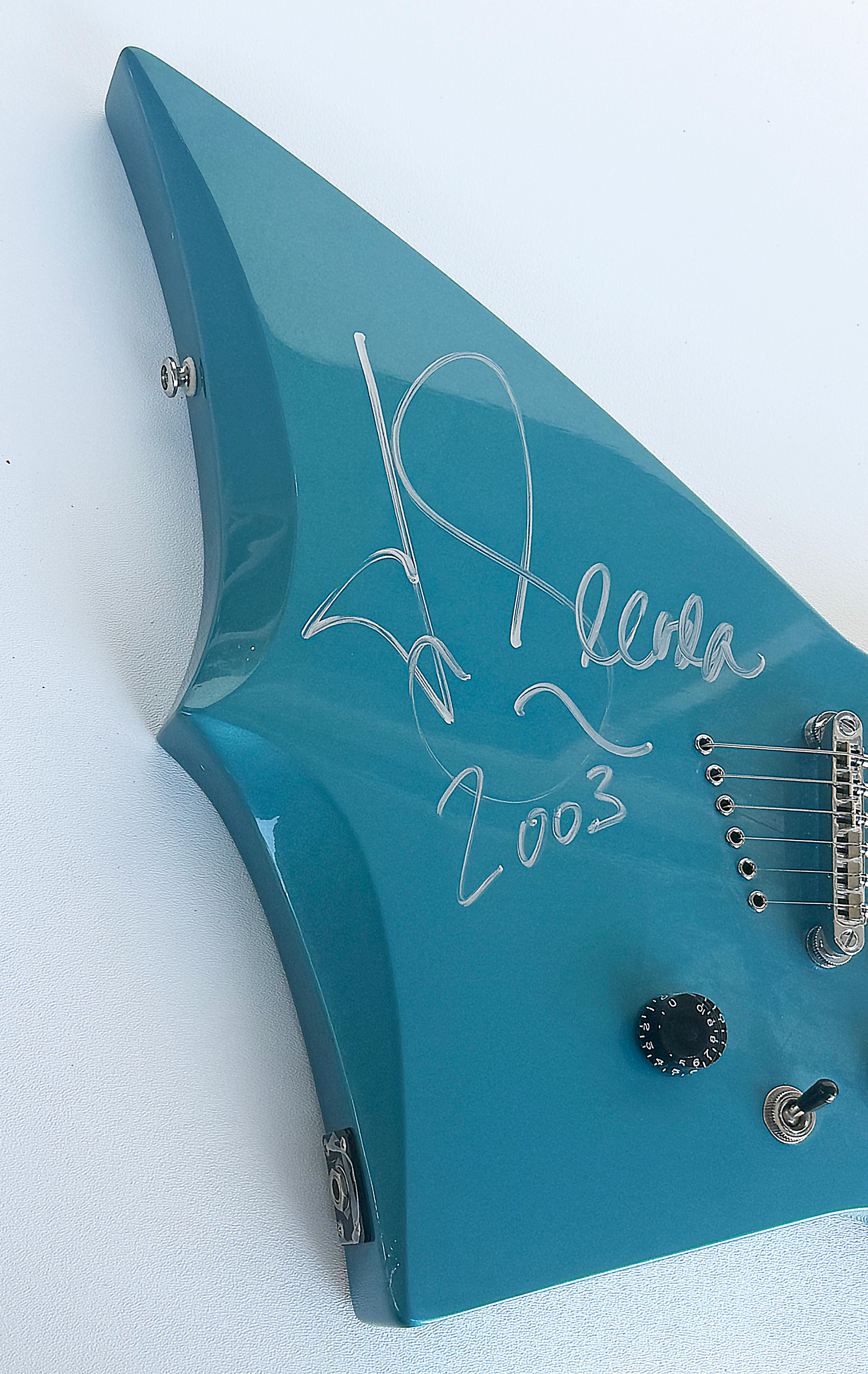 Macy Gray, Dave La Chappelle Guitare électrique Epiphone dédicacée en vente 5