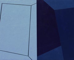 Macyn Bolt, O to C II, 2018, Minimalist, acrylic on canvas, 16 x 20 x 2 inches