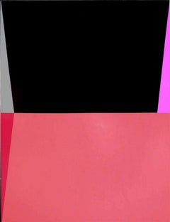 Macyn Bolt, Shadow Boxer D.5, Minimalist, acrylic on canvas, 48 x 38, 2016 