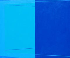 Macyn Bolt, Untitled (Contour), 2018, Minimalist, acrylic, 16 x 20 x 2 inches