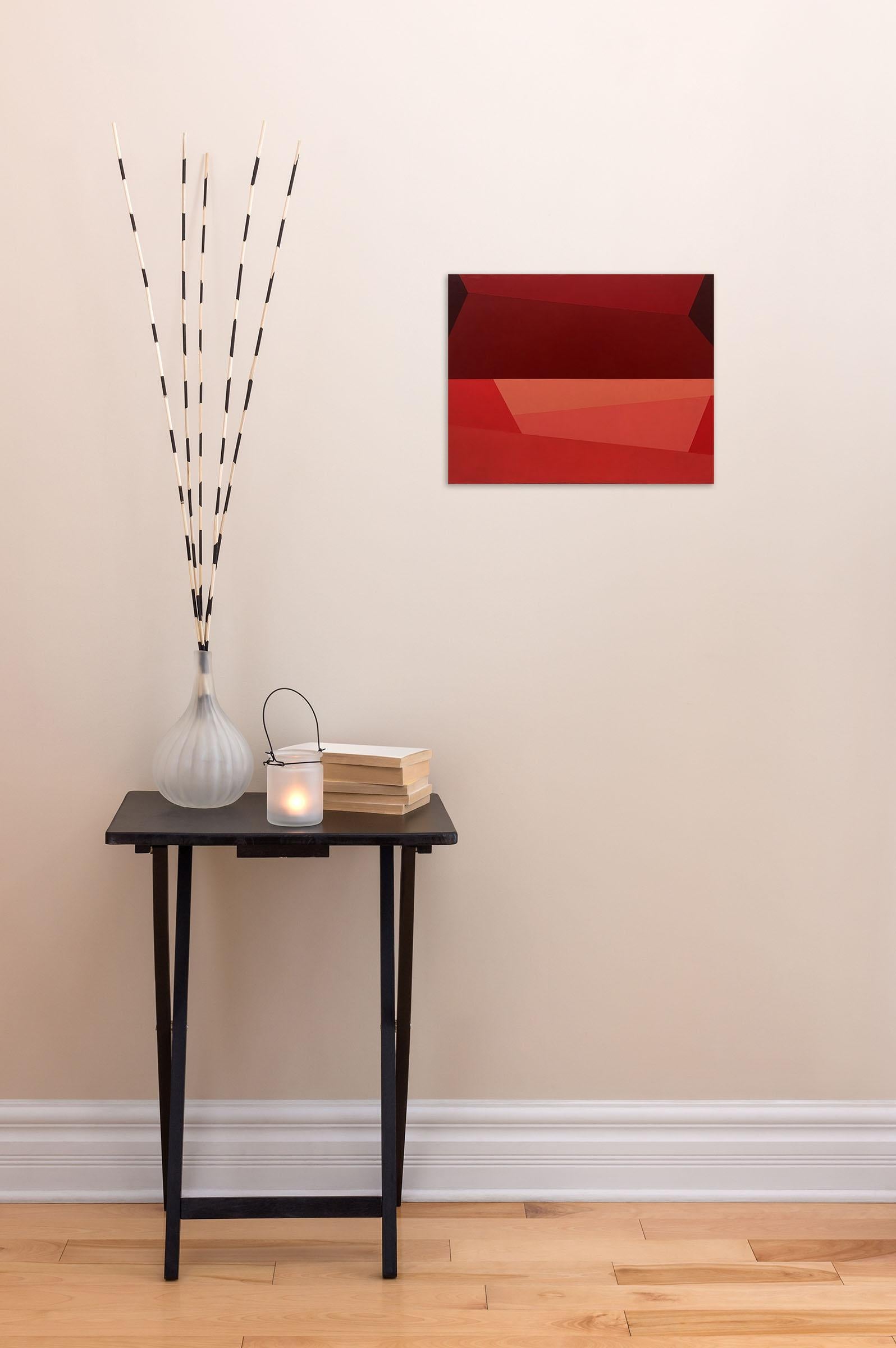 Staffetta 2 (Pittura astratta) - Painting di Macyn Bolt