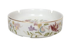 Macy's Ceramic Floral Ashtray