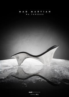 MAD Martian Chaise Lounge by Ma Yansong MAD Architects Aluminum and Leather