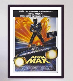 Mad Max (French) Original Poster by John Hamagami, 1979