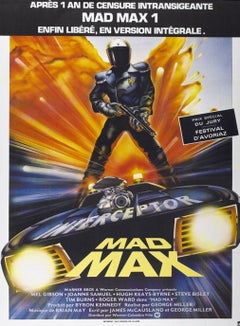 Mad Max (French) Original Poster by John Hamagami, 1979