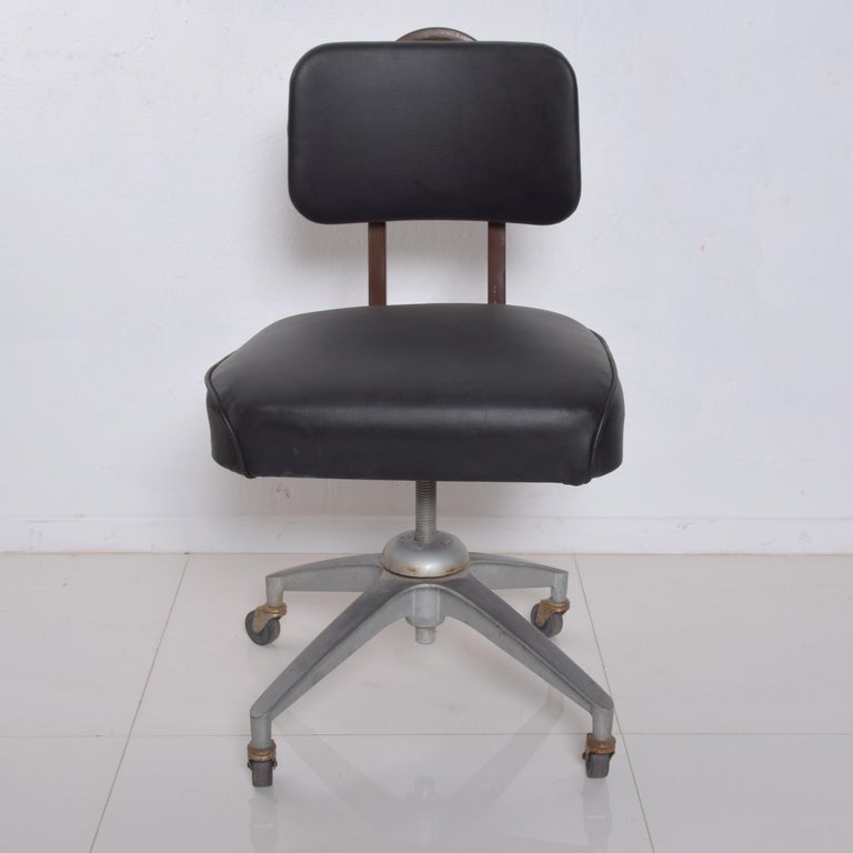 Mad Men Rolling Industrial Cosco Hamilton Tanker Task Office Desk