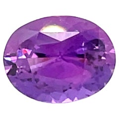 Madagascar Purplish Pink Oval Sapphire Cts 1.87 With GRS Certificate
