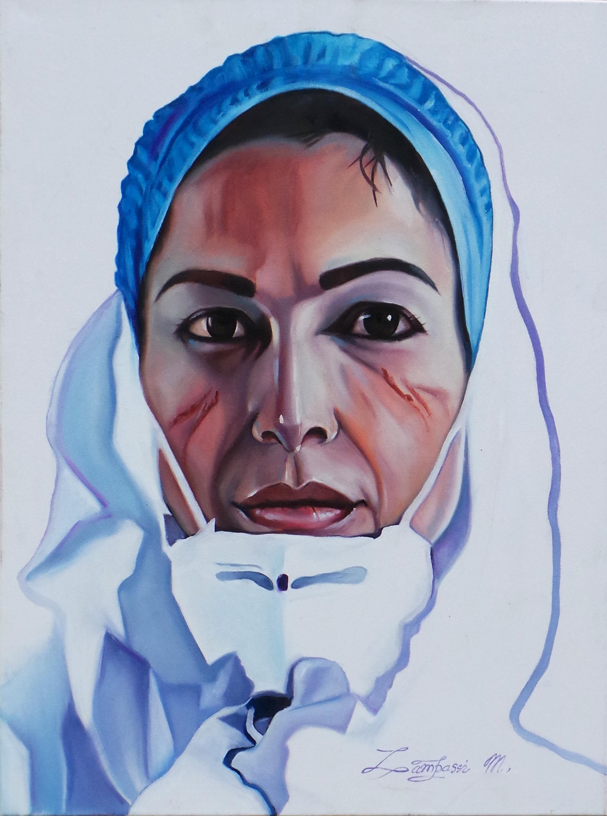 Portrait Painting de Madalena Zampassi - "Doctor"