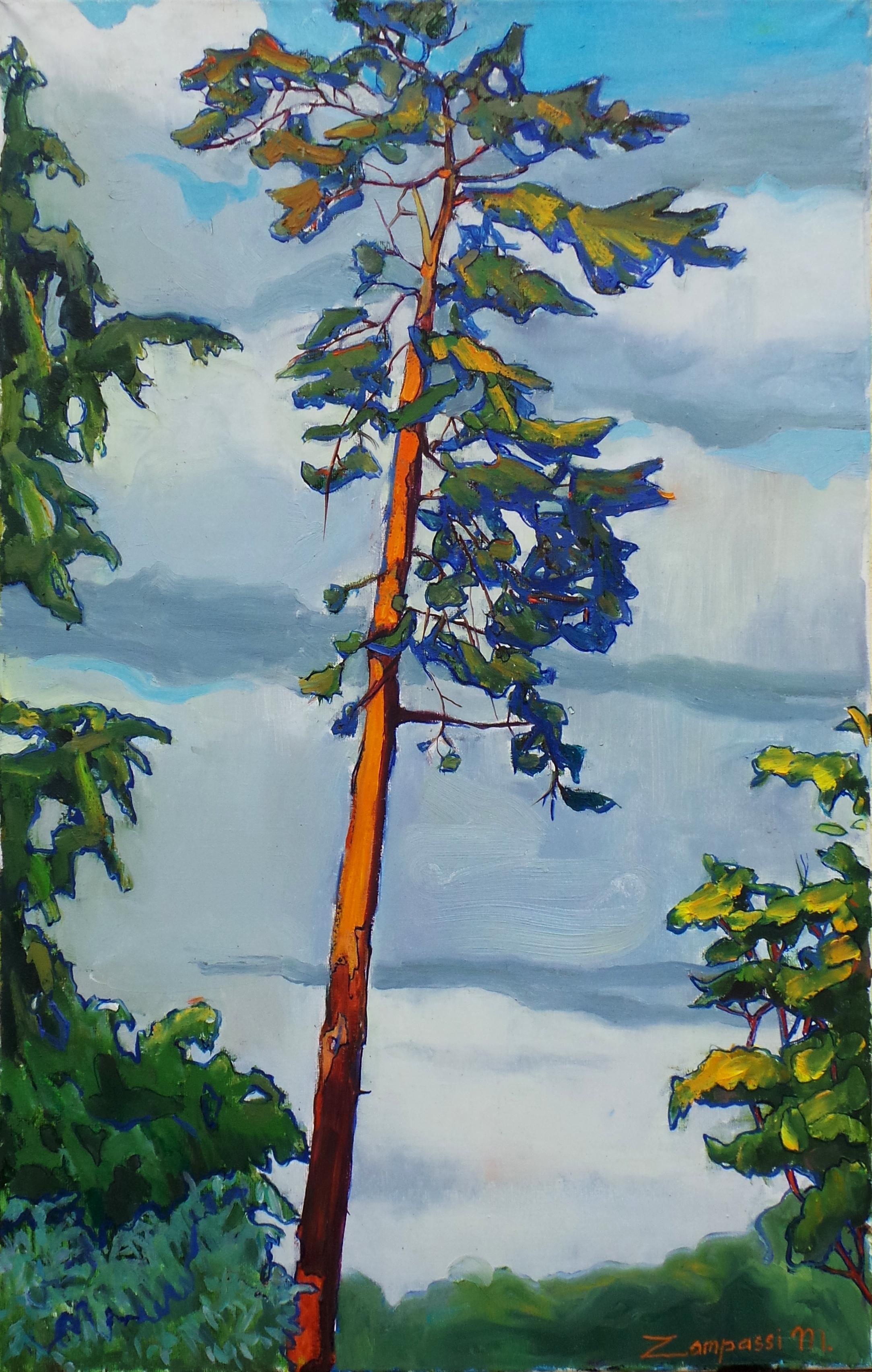 „Groß und raffiniert“ – Painting von Madalena Zampassi