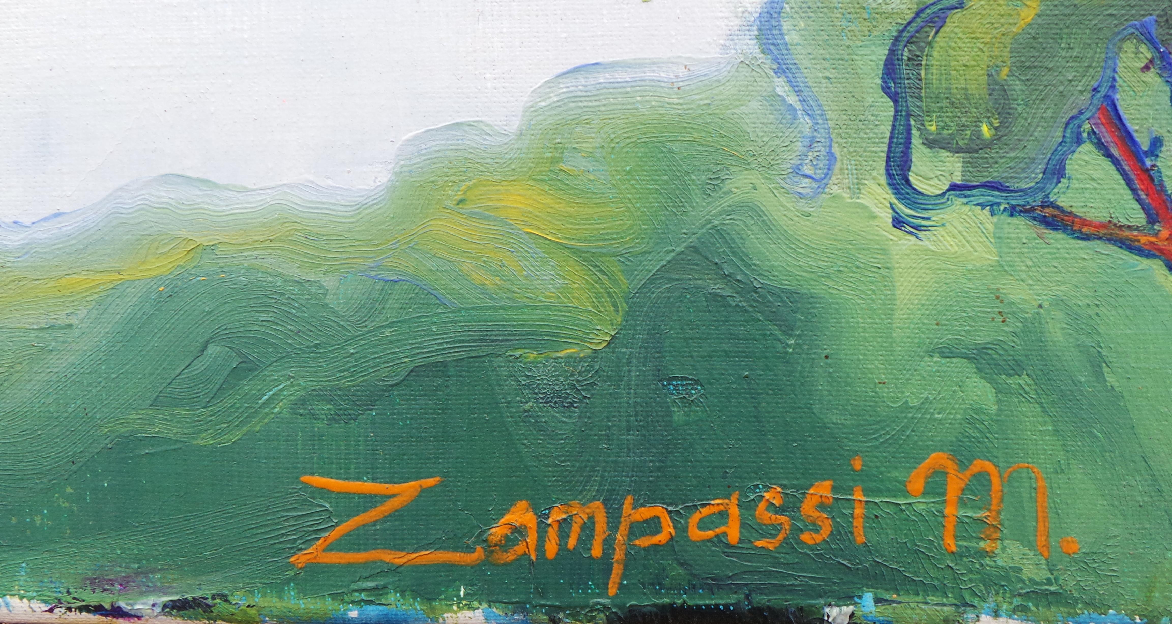 „Groß und raffiniert“ (Realismus), Painting, von Madalena Zampassi