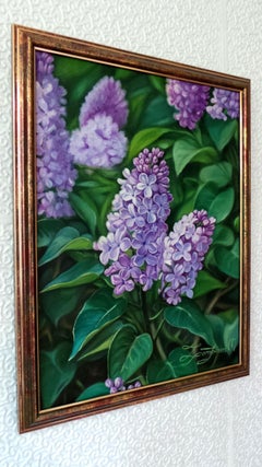 "Les lilas dans mon jardin