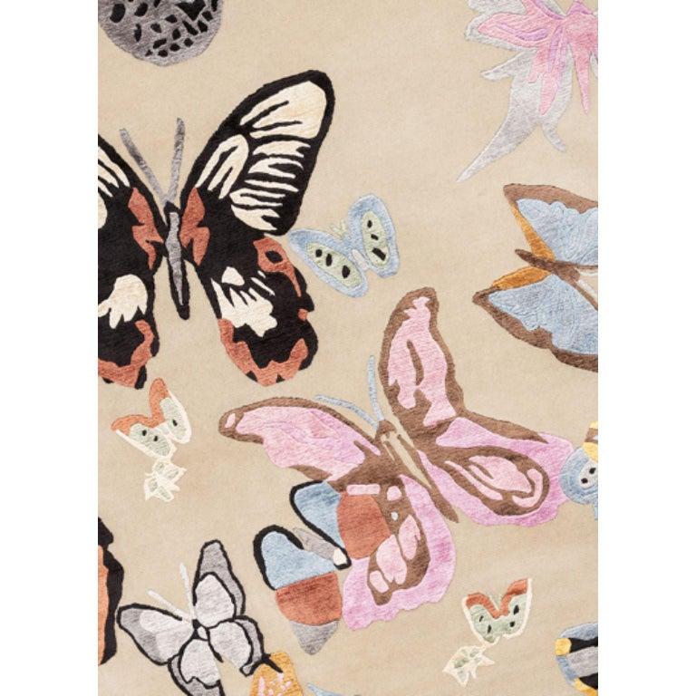 Madama Butterfly 400 Rug by Illulian In New Condition For Sale In Geneve, CH