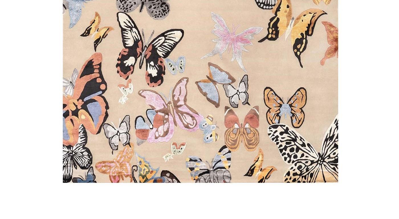 royal palace butterfly rug