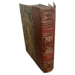 Livre Madame BOVARY en français par G. Flaubert relié en cuir, Paris, 1928