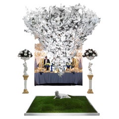 Araña Madame Butterfly 24 luces