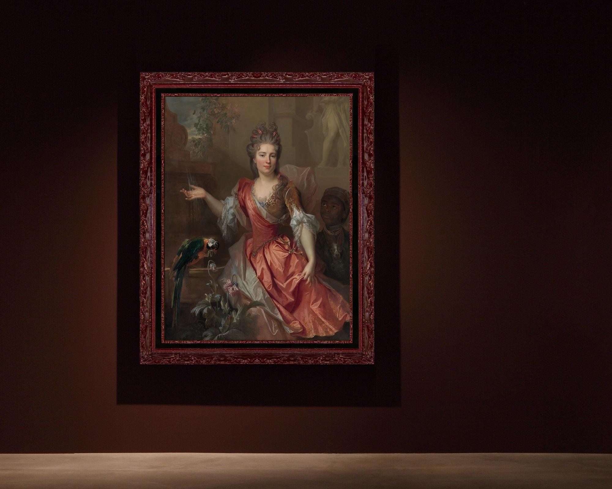 Madame De Thorigny, After Baroque Oil Painting by Nicolas De Largillière For Sale 3